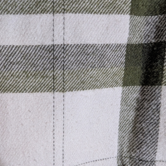 Reserve Fairfax Cropped Hooded Jacket Green/White Size Medium - Picture 6 of 10